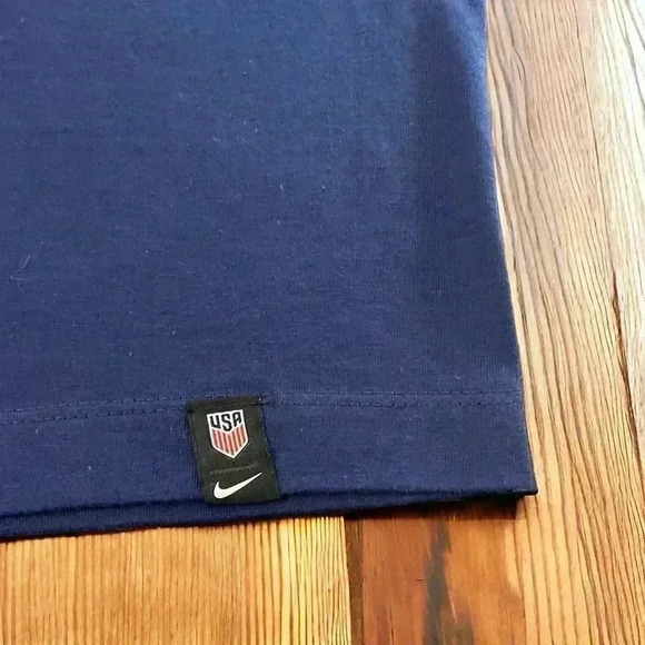 Nike USMNT Soccer Men's "Believe" Navy Blue Tee NEW With Tags Size XL USMNT - Picture 4 of 7